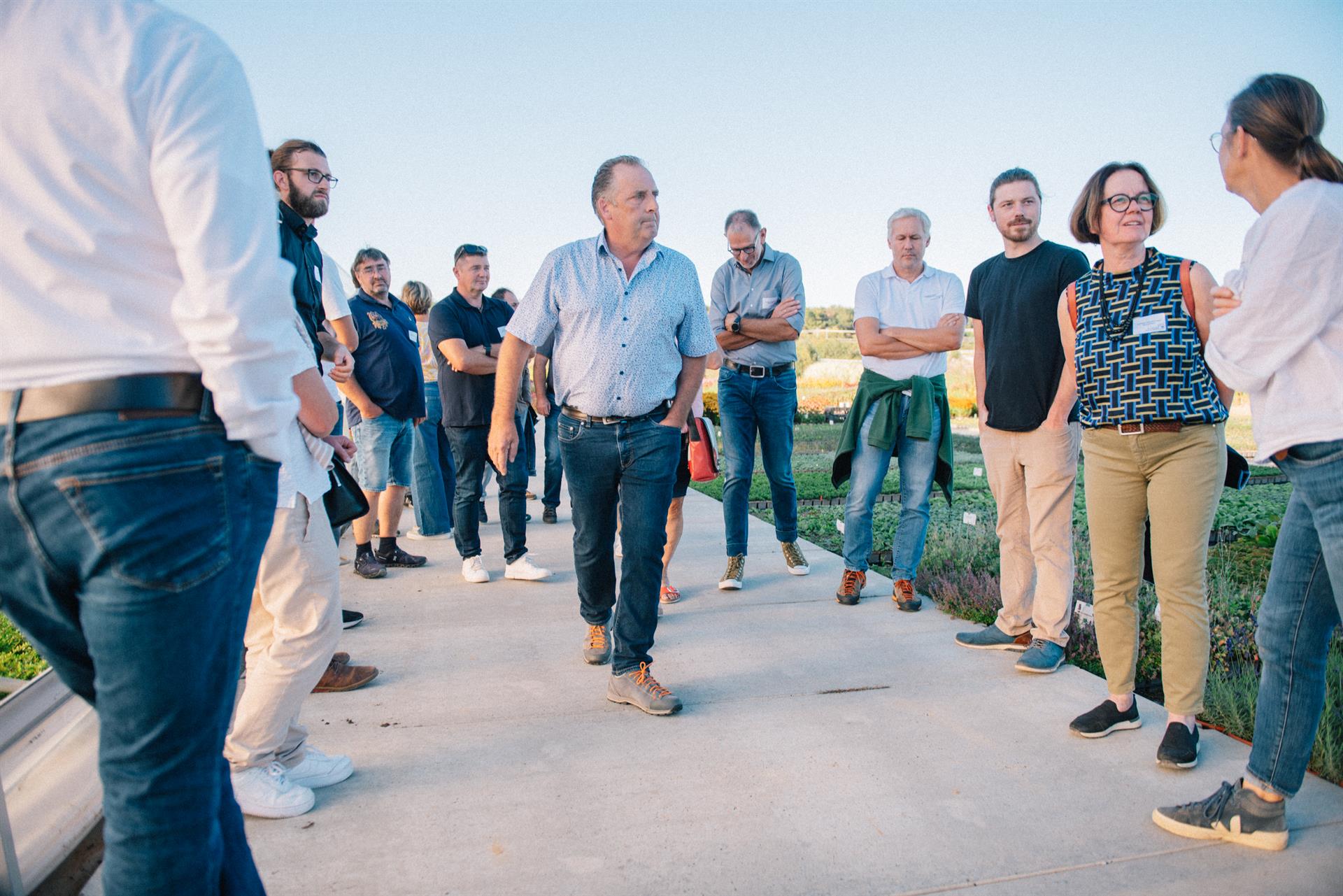 Regionalversammlung in der Staudengärtnerei „Michael Moll“ in Leinfelden-Echterdingen