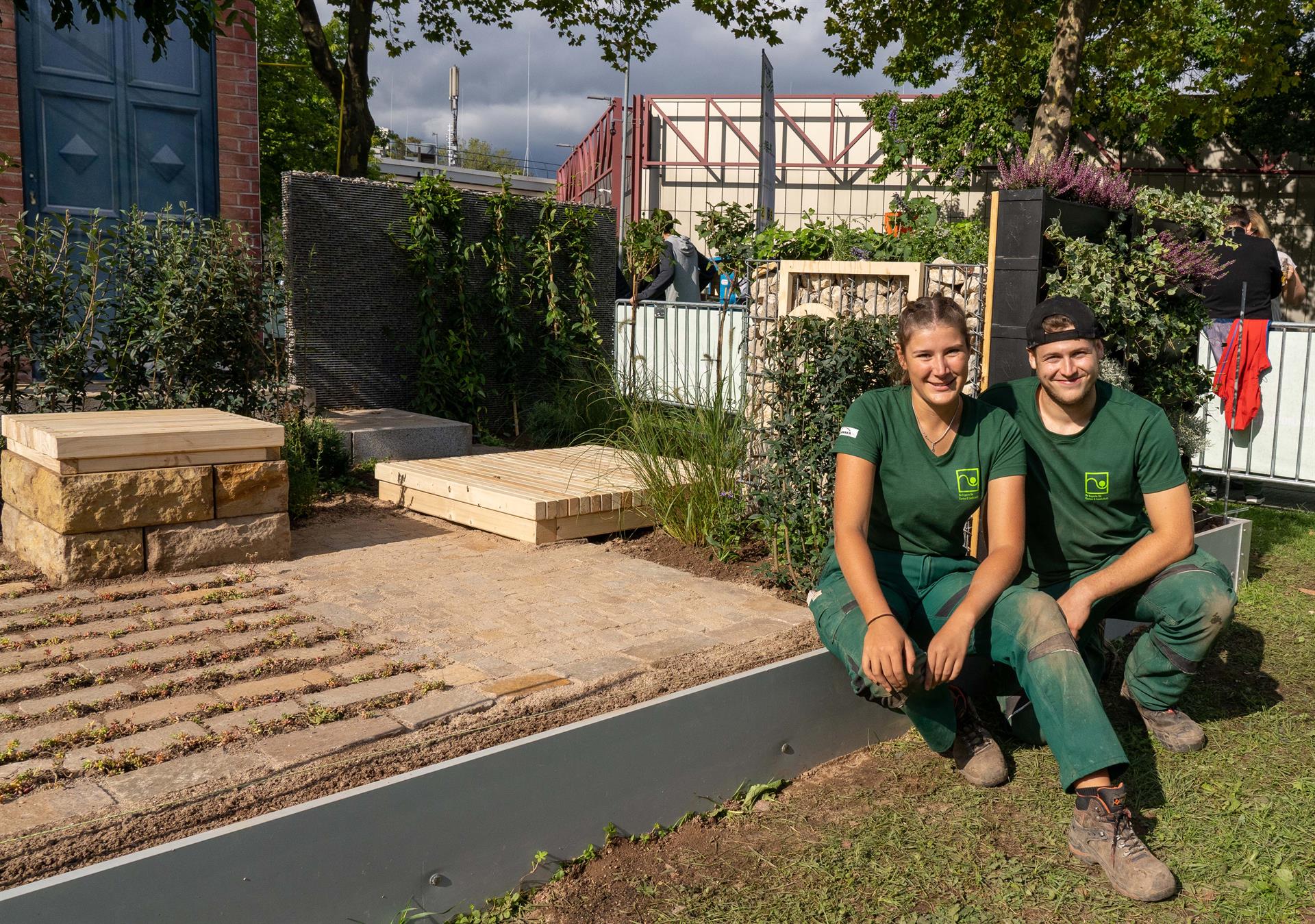 4. Platz bei den Deutschen Meisterschaften der Landschaftsgärtner für das baden-württembergische Team